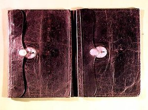 Cartera perteneciente a Marie Joseph (1757-1834) Marqués de Lafayette (cuero) de French School